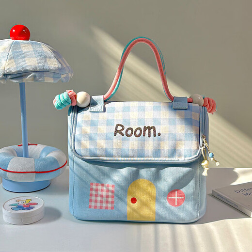 Fan Yejia Healing House Cosmetic Storage Bag Portable Cosmetic Bag Portable Compact Wash Bag Large Capacity Business Travel