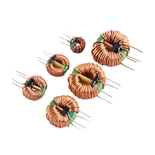 Zejie Common Mode Inductor 470uH2.2/5/10/20/30mH Magnetic Ring Plug-in Ring Power Filter EMC Inductor Coil 14*9*5-470uH-1.0 Line 8A No Specifications