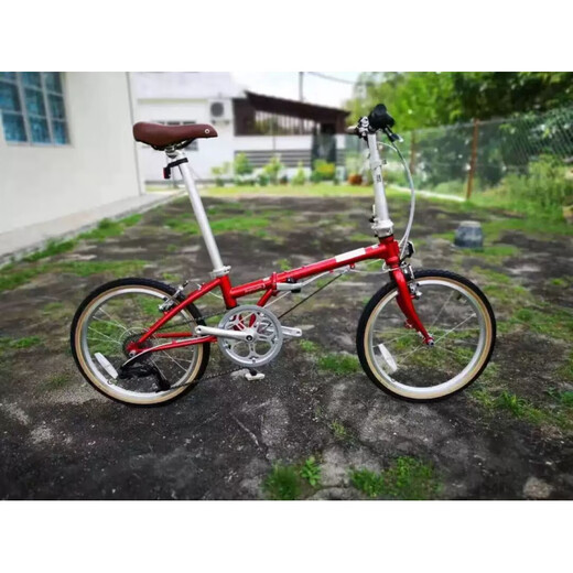 DAHON DAHON inch British retro folding bike D HAC steel frame speed commuter bike military green 20 inches _20 inches