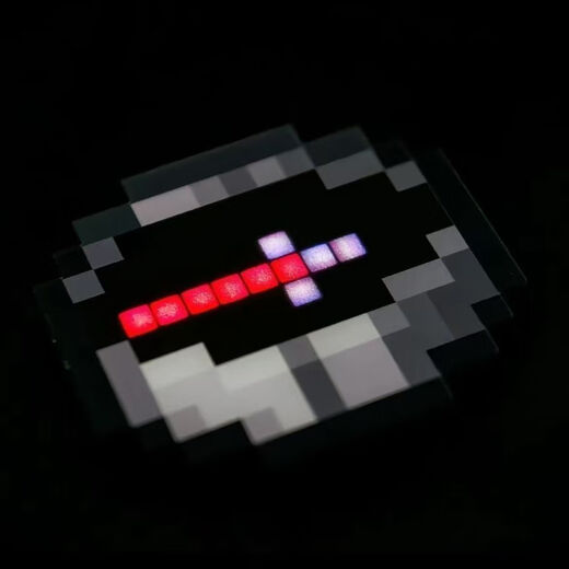 Star Dream MC Minecraft Rechargeable Compass Magnetic Suction Can Display Direction Compass Game Peripheral Pixel Toy Model Minecraft Compass