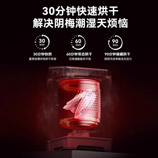 CHIGO fully automatic washing machine impeller dormitory mini small household washing and drying integrated intelligent washing and drying machine 6.5KG basalt gray main sales special + intelligent air drying + strong power motor