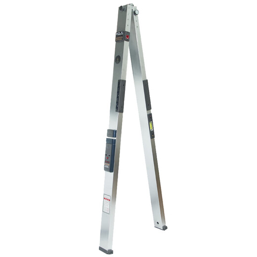 Customized 2-meter ruler and two-meter project vertical flatness detection ruler folding horizontal ruler house inspection tool set empty upgrade 10-piece set (with pointer ruler 2 lines green light)