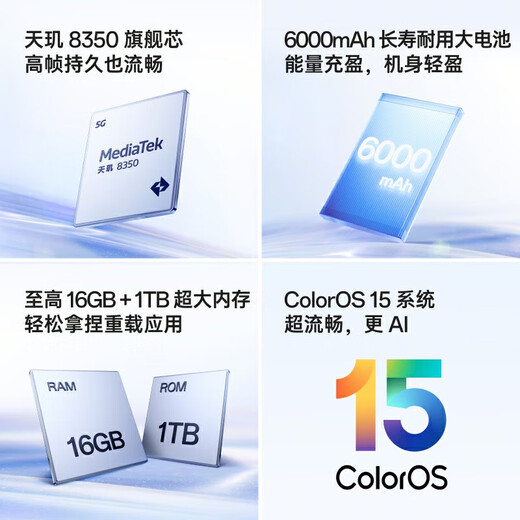 OPPO interest-free installments Reno14 HD telephoto live broadcast New small direct screen Live picture 5G full network Reno14 Mermaid 16GB+256GB standalone + electronic warranty card registered + nationwide joint warranty