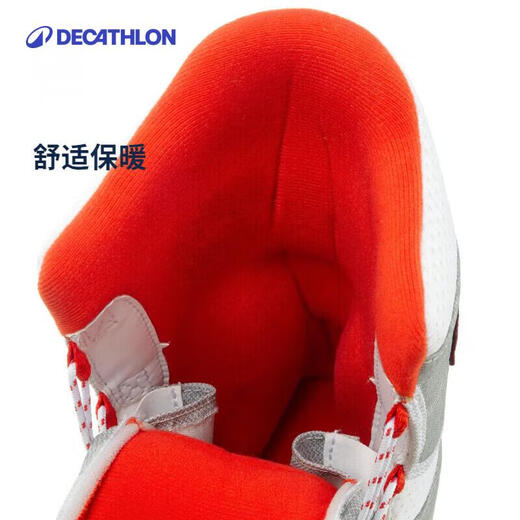 Decathlon Kinder-Herbst-Skischuhe, Snowboard-Sport, leicht, kältebeständig, Schneeweiß, Größe 30–31, 4117614