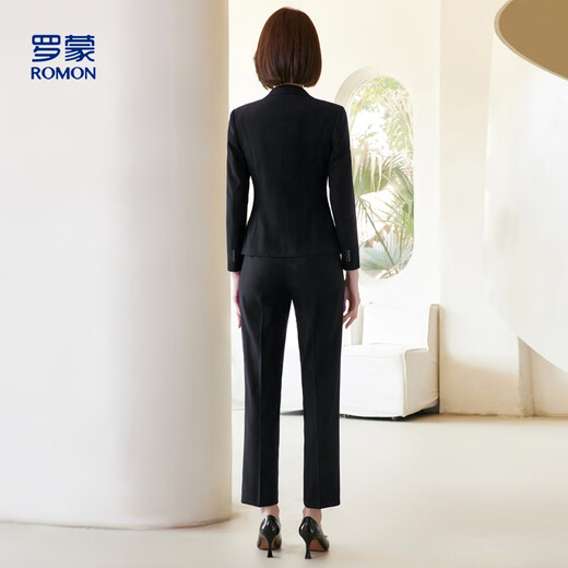 Ms. Luo Meng's small suit jacket, professional suit, women's business commuting work clothes, casual Korean style suit, high-end sense