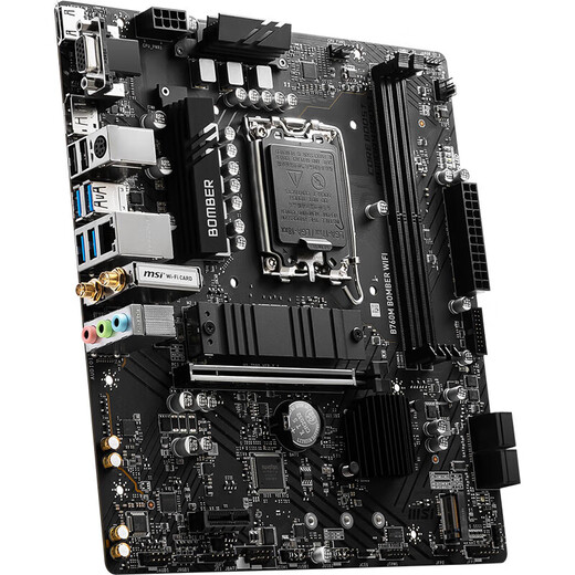 Das MSI-Motherboard H610M/B760M/Z790 unterstützt das Intel-CPU-Desktop-Computer-Motherboard B760M BOMBER WIFI DDR5 der Generation 12/13/14
