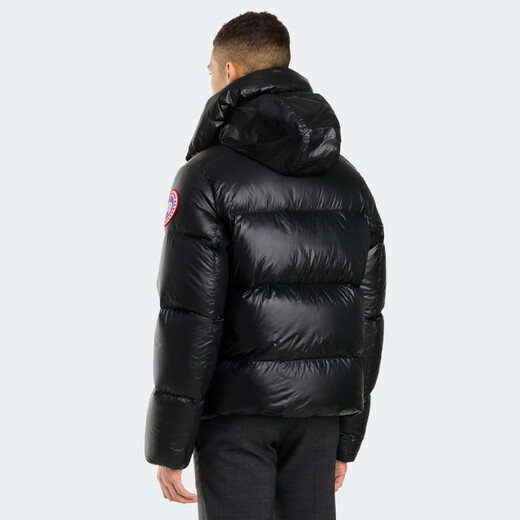 Canada Goose (Canada Goose) Crofton Unisex Kurze Daunenjacke Parka Große Gänsedaunenjacke 2252M 61 Schwarz Es wird empfohlen, eine Größe kleiner zu wählen, diese Größe ist zu groß M