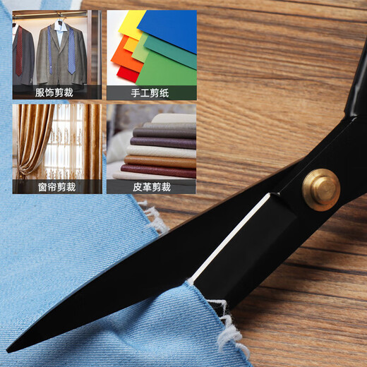 SMVP Japan imported high-quality tailoring scissors for cloth cutting, special sewing scissors for clothing tailoring, sewing scissors for large cutting, high-end real SK5 steel_Master tailoring scissors (10 English U)