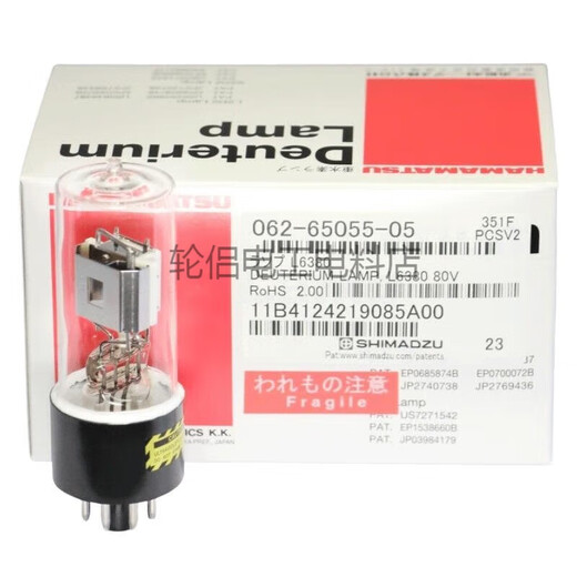 岛津分光光度计 64604钨灯 062-65004-06 12V50W RJ5012 UV-2450 钨灯062-65004-06 41-50W