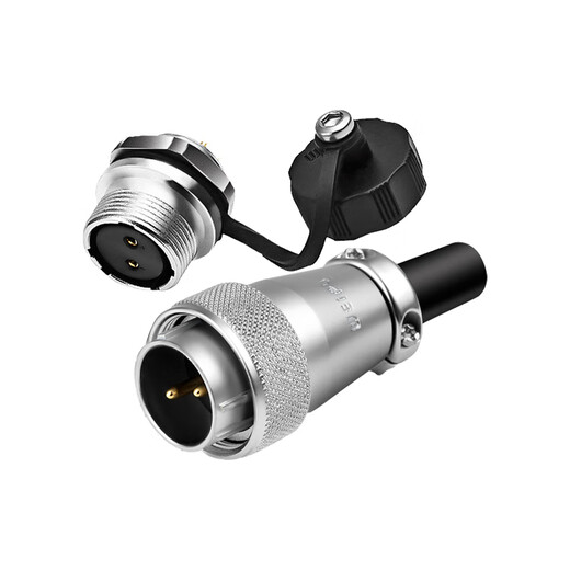 Weipu aviation connector WS24 2-pin-19-pin TQ plug + ZM rear nut seat male + female WS24J3TQ 3-pin male