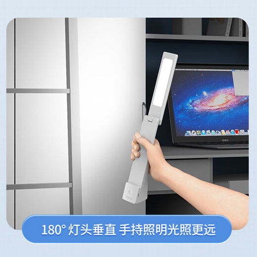 Panasonic Rechargeable Desk Lamp Eye Protection Magnetic Cool Lamp Student Dormitory Reading Children's Reading Bedside Lamp Smart 5000mAh 9 Watts Stable and Long Battery Life丨Continuous Dimming丨RG0 Anti-Blue Light