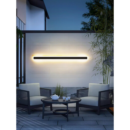Grand View Garden (DGY) outdoor wall lamp waterproof aisle stair lamp strip wall lamp outdoor balcony lamp entrance villa courtyard lamp 003Z 9227- Rainproof 9227-80cm-Neutral light-