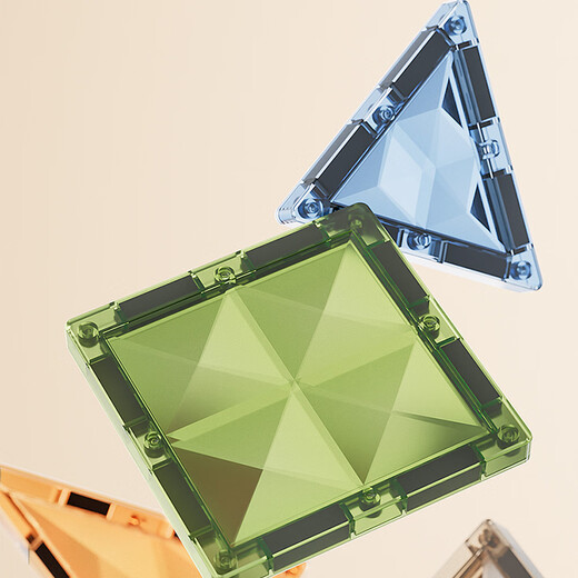 XIWEI Fun Play 4D Terretería Color Ventana Magnética Conjunto de rompecabezas para la educación temprana Bloques de construcción del rompecabezas del Magzle Boy Teld