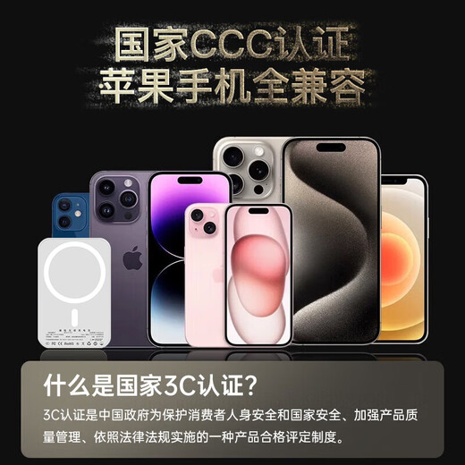 Jiabolan National 3C Certification丨No. 1 Sales MagSafe Magnetic Power Bank Mobile Power Supply 20W Super Fast Charging Ultra-Thin Mini Portable Wireless Suitable for Apple and Huawei Flagship Edition 20000M National 3C Certification丨Universal for all series Can be boarded on airplanes and high-speed rail + Hot-selling 100W + high-quality battery core on the entire network