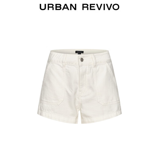 UR2025 new autumn women's fashionable simple versatile solid color casual shorts UWM850203