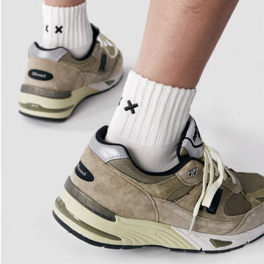 LEIN crack socks men's socks summer thin breathable embroidered sweat-absorbent and breathable new trendy sports low-cut socks 1 pair per color one size fits all (37-45)