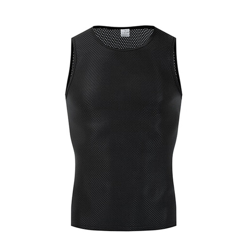 OIMG Cycling Jersey Sweat-Absorbent Cycling Vest Underwear Men's Road Cycling Bicycle Bottoming Shirt Sleeveless Vest White PAS Vest L