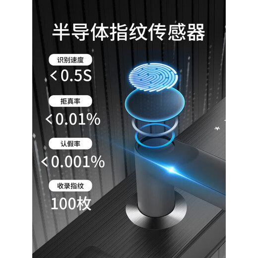 SAKURA (Yinghua) 6622 Smart Door verrouillage d'empreinte digitale Bordeau de sécurité Mémale Porte de mot de passe électronique DZ-6622 (Offline même