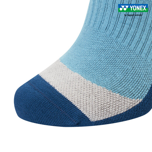YONEX/Yonex 25FW autre 1452025BCR chaussettes de sport courtes respirantes et confortables homme yy bleu métallisé