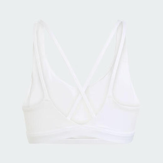 Adidas Women's ALL ME ESS MS Yoga Pilates Quick-drying Cool Soft Skin-feeling Nude Sports Bra JL5490 S