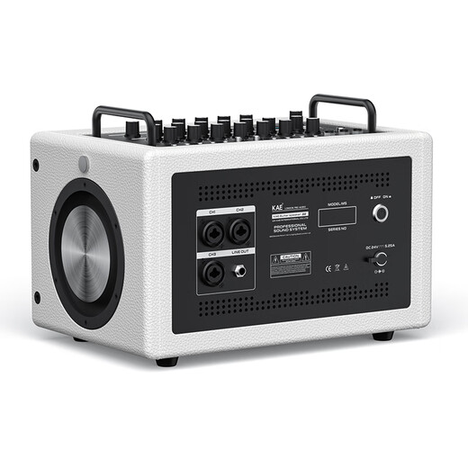 KAEM5 outdoor singing audio guitar electric blowpipe saxophone outdoor karaoke road show live broadcast high-power musical instrument speaker M5 Black Tiger Head (Deluxe Edition)