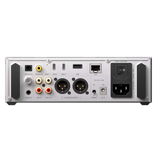 FiiO K15 desktop decoding headphone amplifier DSD decoding all-in-one headphone power amplifier HiFi decoder silver