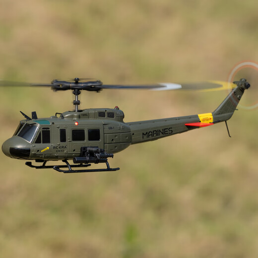 
RHSKY remote control helicopter UH-1 Hueye like real model aircraft intelligent height-fixed children's toys resistant to falling C032 optical flow positioning Shark Green-Lidar-Optical flow positioning Shuangfei three batteries