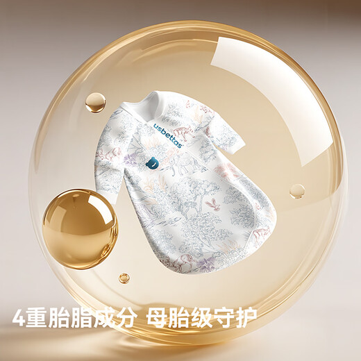 Betis baby sleeping bag constant temperature vernix leather children's all-in-one sleeping bag infant anti-kicking quilt pajamas four seasons double layer All Things M