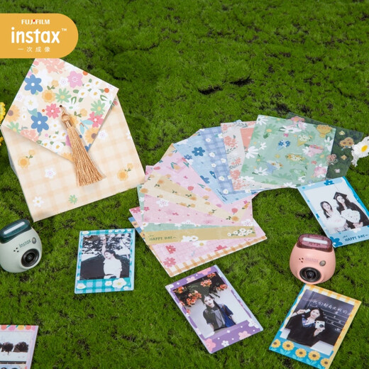 INSTAX Fuji instax Youth Over Flowers Series Photo Paper DIY Set