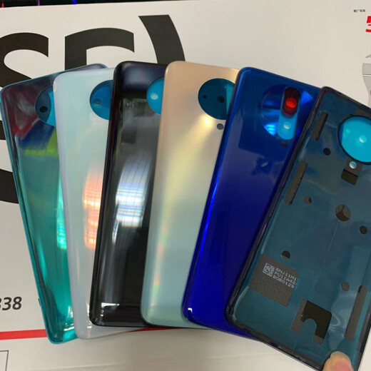 Suitable for Redmi K30 back cover adapted glass K30pro back cover disassembly case k30s commemorative edition k30i k30 supreme commemorative (original 99+) polar night black back cover original installation without mobile phone rear power cover