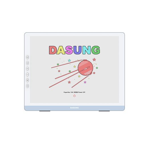 DASUNG 13K color ink screen display 13.3-inch ultra-high definition 37Hz ultra-high brush e-book reader portable computer monitor eye-protecting electronic paper book reading new product 13K color screen front light + touch screen