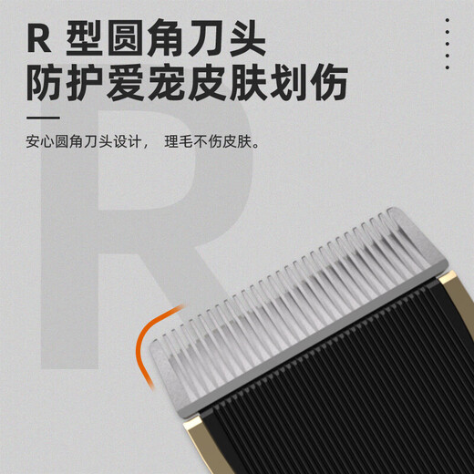 DINGNAI Dog Shaver Pet Electric Clipper Professional Hair Retaining Head Pet Shop Special Professional Hair Cutter Teddy Cat Advanced Gray Basic Maintenance Model