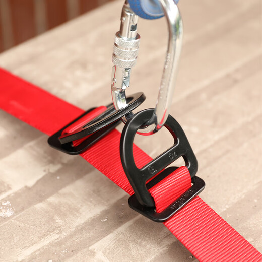 Kanle air conditioner outdoor unit installation and binding machine belt binding safety belt high-rise handling hoisting tightener safety belt lifting safety rope breaking tension 3.1 tons 5 meters * polyester