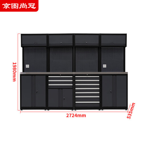 Banco de trabajo combinado Jingtu Shangguan cuádruple 2724*535*1980mmTB983/pieza