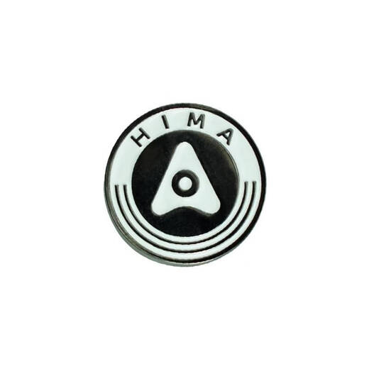 HIMA Asking the World Brooch Hongmeng Zhixing Badge Car Employee Badge Customized Badge Work Number Plate Hongmeng Zhixing Brooch (Circular Magnetic Suction)