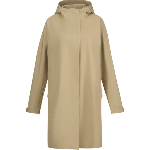Descente Dualis Urban Commuter Trench Cabinet Trench Coat Veste Veste Br-brun pour femmes XL
