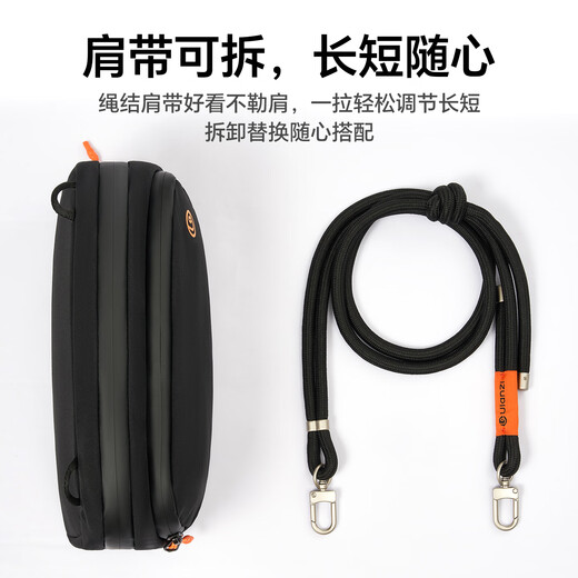 Ulanzi basket YY08 accompanying digital shoulder bag suitable for DJI Pocket3/Action sports camera outdoor shooting portable storage bag multi-functional casual shoulder crossbody bag