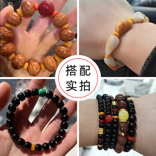 Goldsmith Litian natural amber beeswax separators 6 8 10mm chicken oil yellow old honey color separator beads Vajra Xingyue Bodhi diy 2 old honey color separators 8mm-pcs 0g Default Specifications1