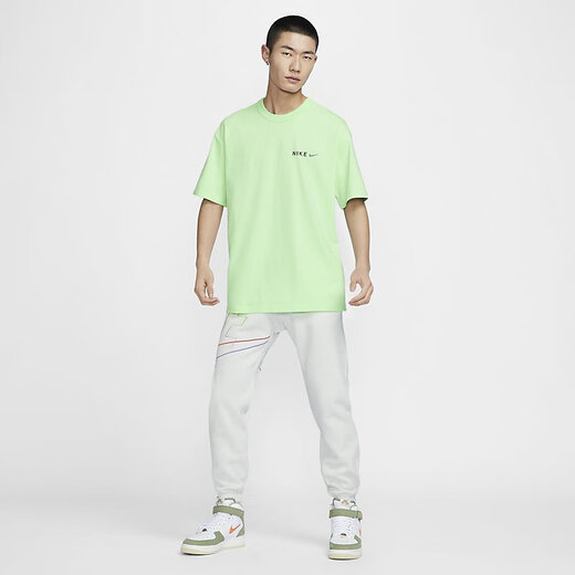 Nike (Nike) Мужская футболка для летней новой модели на задней метке.