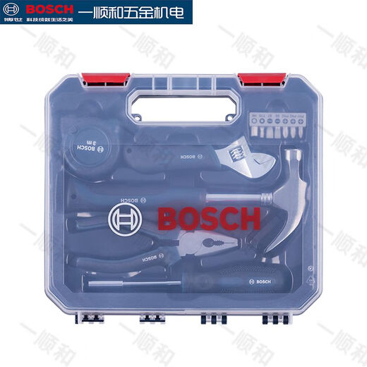 Bosch coffret à outils ménager ensemble de réparation 12108 pièces ensemble manuel multifonctionnel tournevis marteau à griffes couteau utilitaire 108 pièces ensemble déballé sans emballage extérieur