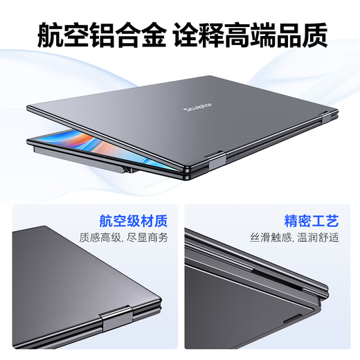 Sculptor 15.6-inch 4K ultra-clear dual-screen portable display foldable 100% sRGB AI filter blue light office stock trading computer notebook extended secondary screen MU156LA