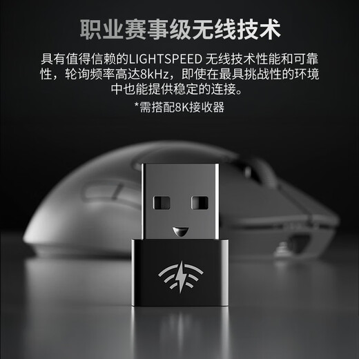 Logitech (G) GPW4 generation Suzaku hunting version wireless gaming mouse 8K receiver Shit King fourth generation ergonomic lightweight e-sports RGB mechanical macro FPS fearless contract gift for boyfriend 8K receiver GPW4 hunting version powder + cat star stroll all-inclusive anti-slip stickers