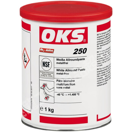 German imported OKS250/2OKS250 mold ejector oil high temperature resistant thread bolt anti-card white oil lubricating grease 250 (20g)