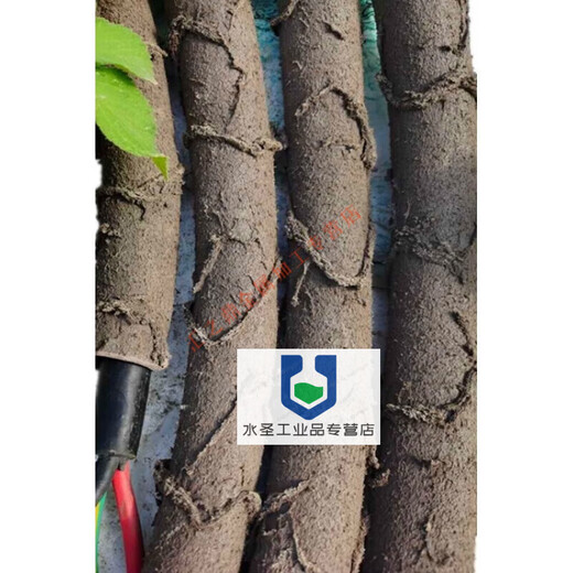 PVC threading pipe, simulated bark pipe, hollow threading pipe, decorative shielding hose, rattan tube, outdoor protection, wire and cable, fake tree rattan HZD, inner diameter 60MM, outer diameter 65MM, one meter