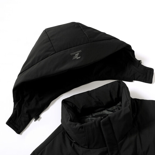 Flying in the Snow Leichte, luxuriöse 90-Gänsedaunen-Daunenjacke für Herren, kurze Kapuze, einfache, vielseitige Herbst- und Winterjacke, warmes und kältebeständiges Jackenoberteil