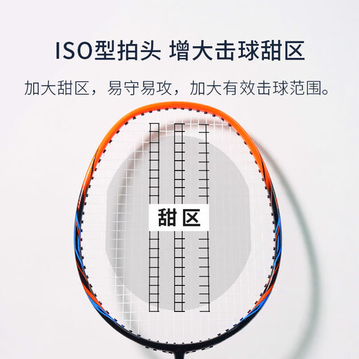 京东京造【李永波认证】全碳素4U超轻羽毛球拍对拍F300C 控制型 