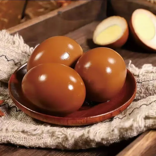 Authentic five-spice braised egg braised egg fresh ready-to-eat snack foam partner breakfast companion fresh supermarket 6 pieces Authentic five-spice braised egg braised egg fresh ready-to-eat snack foam partner breakfast companion fresh supermarket 6 pieces