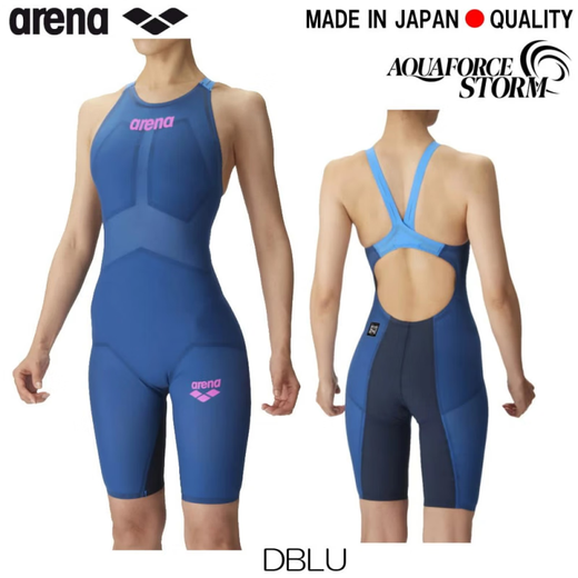 Arena (arena) Arena competitive one-piece swimsuit short distance athlete FinaMark high-speed swimsuit ARN-4000W DBLU L
