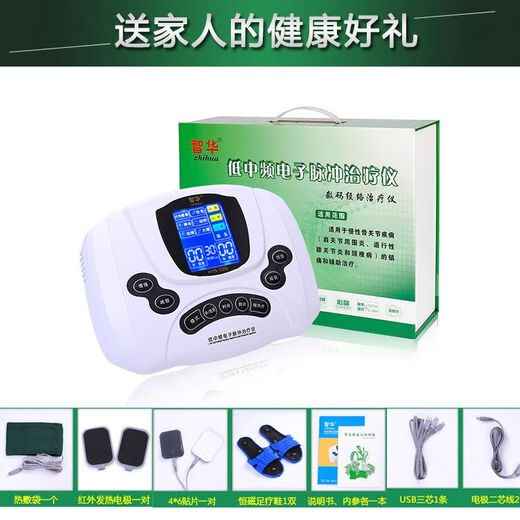 Zhihua mit niedrigem Mid-Frequenz elektronisches Impulstherapie Instrument für medizinische medizinische multifunktionale Akupunktur- und Moxibustion-Physiotherapie-Instrument für den Zhihua 659-Typ [3-Wege-Ausgang] sprachlos