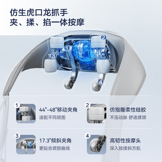 Haier Cervical Massager Massage Shawl Massager Cervical Spine Shoulder Neck Trapezius Waist Neck Massager Practical Birthday and Holiday Gift for Parents and Boyfriends HHZ-J503Z